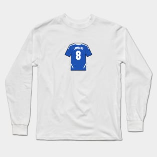 Lampard Chelsea 11/12 UCL Winner Jersey Long Sleeve T-Shirt